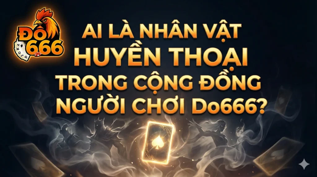 Ai là nhân vật huyền thoại trong cộng đồng người chơi Do666?