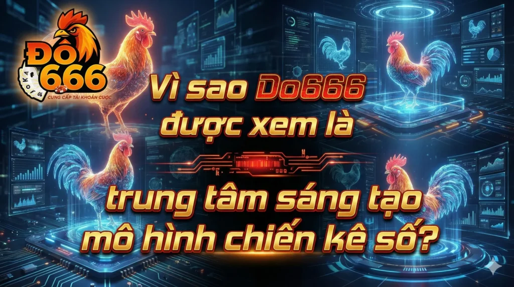Vì sao Do666 được xem là trung tâm sáng tạo mô hình chiến kê số?