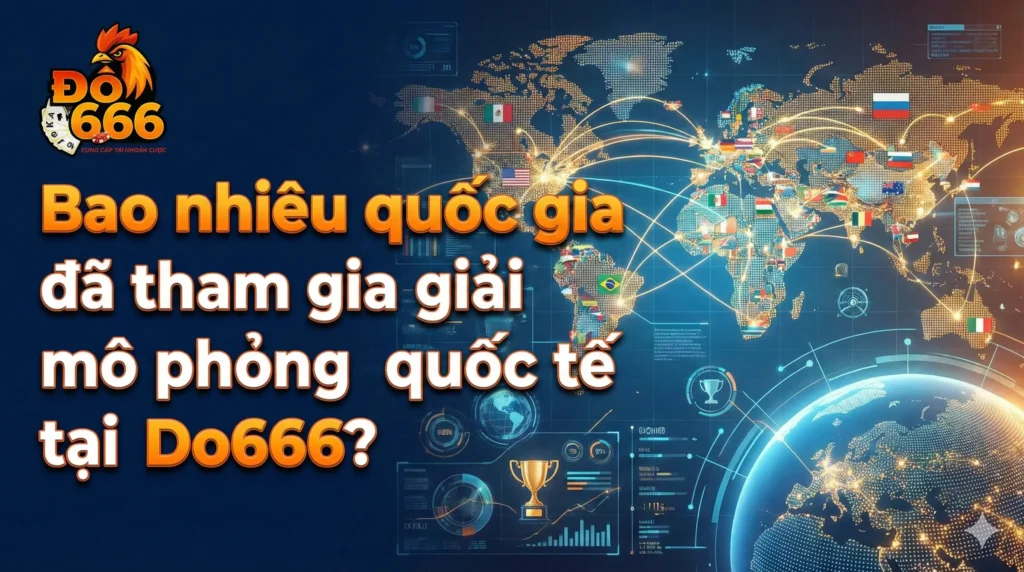 Bao nhiêu quốc gia đã tham gia giải mô phỏng quốc tế tại Do666?