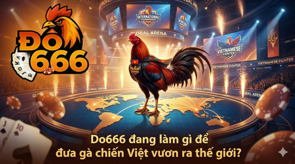 Do666 đang làm gì để đưa gà chiến Việt vươn ra thế giới?