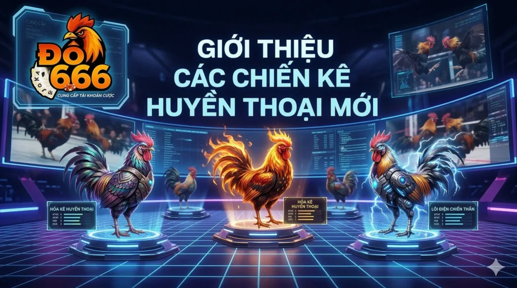 Do666 giới thiệu các chiến kê huyền thoại mới