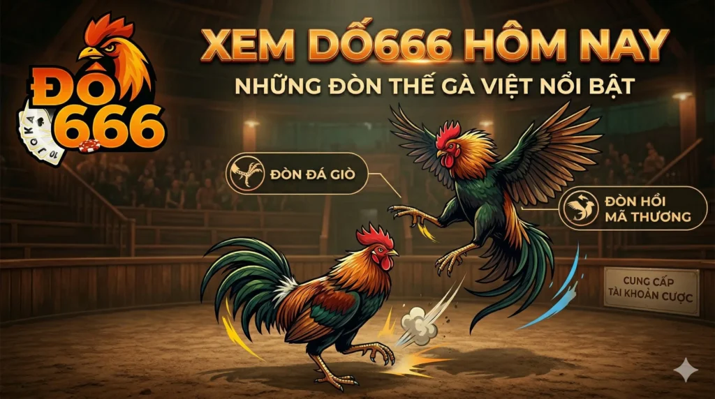 Xem Do666 hôm nay: Những đòn thế gà Việt nổi bật