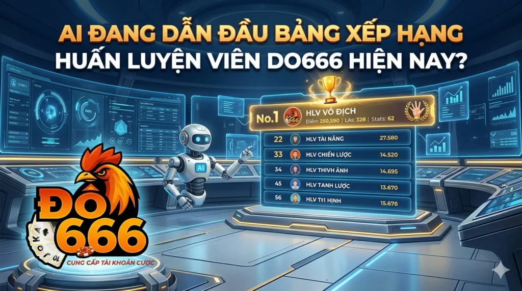 Ai đang dẫn đầu bảng xếp hạng huấn luyện viên Do666 hiện nay?