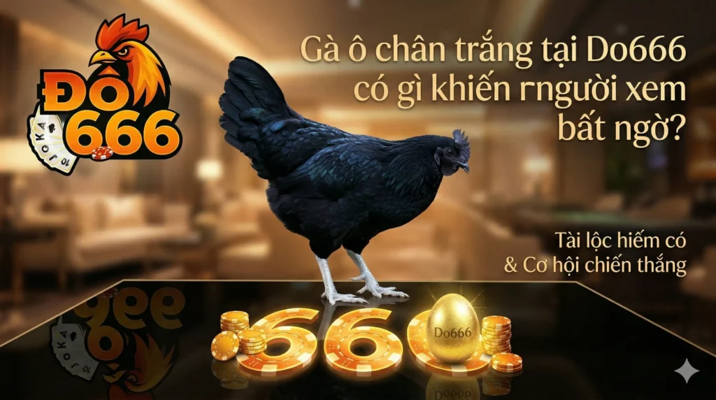 Gà ô chân trắng tại Do666 có gì khiến người xem bất ngờ?