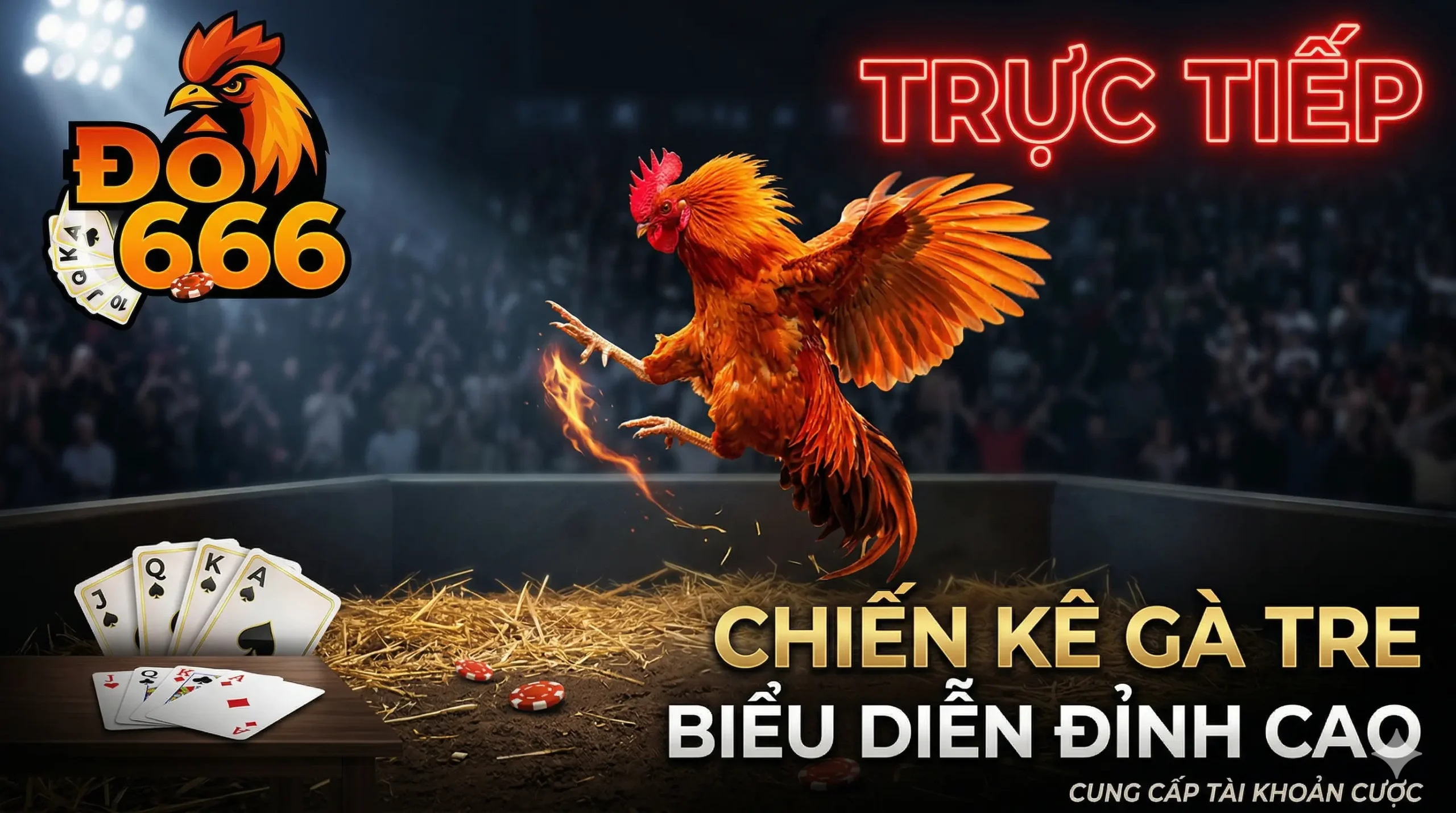 Trực tiếp Do666: Chiến kê gà tre biểu diễn đỉnh cao